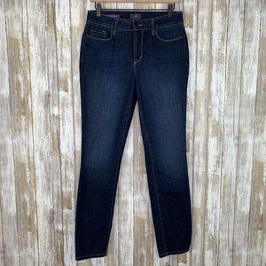 NYDJ Alina Legging Skinny Jeans Med Wash Size 8